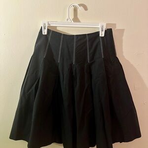 White House Black Market Black A-Line Skirt